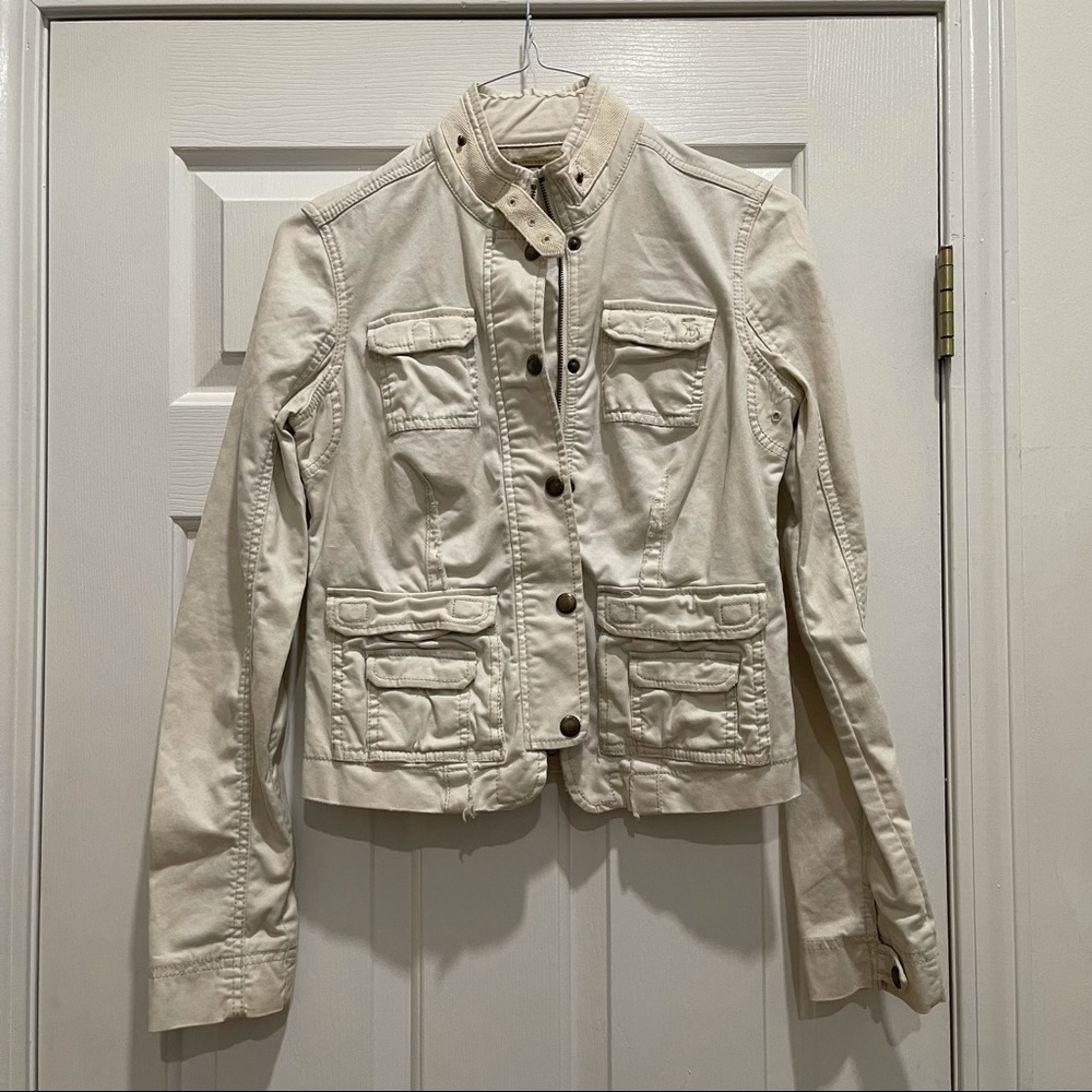 Abercrombie‎ And Fitch Y2K medium tan jacket